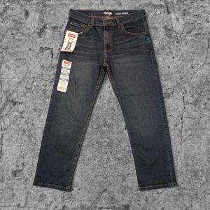 Wrangler Kids' Classic Straight Jeans - Dark Blue